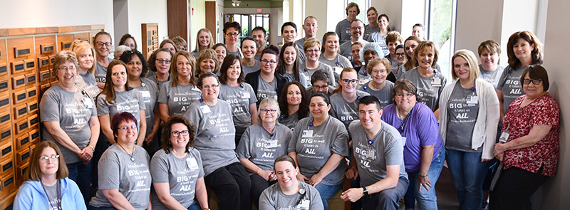 Some of the more than 700 team members at Labette Health.