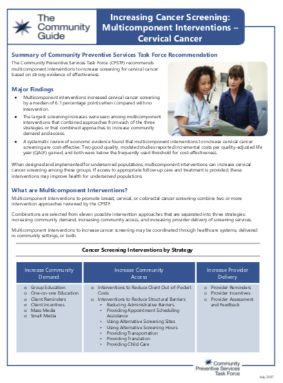 cervical cancer screening