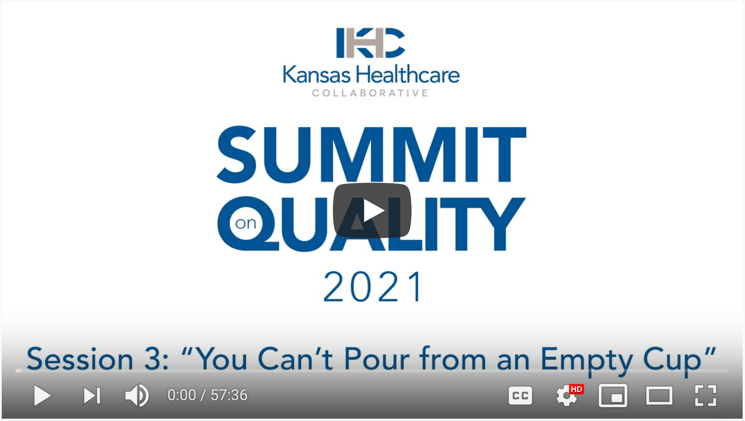 Summit on Quality 2021 — Session 3