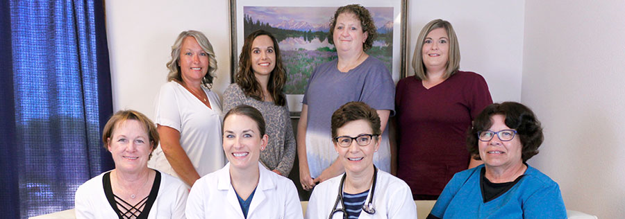 Team members at Hess Clinic in Hays, Kansas.